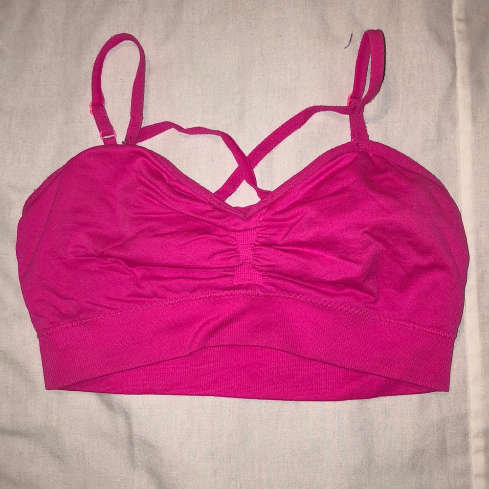 Flirtitude pink Bralette